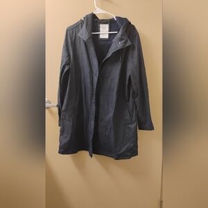 Gap Women's Water Resistant Full Zip Hooded Coat Sz M